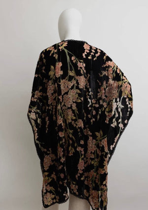 Velvet Blossom Kimono