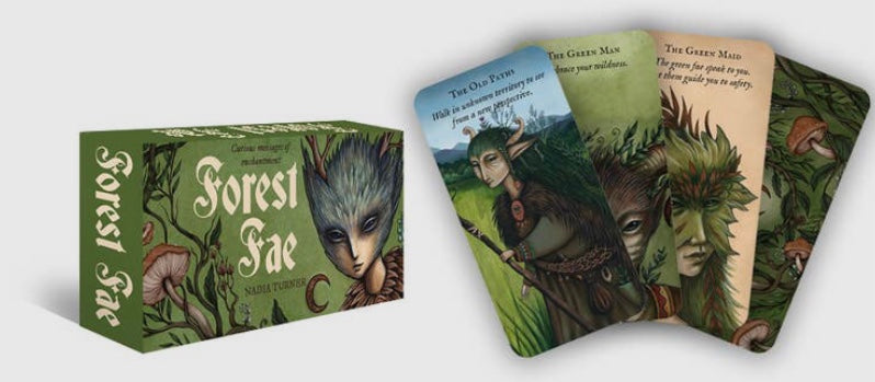 Forest Fae Messages: Mini Inspiration Cards