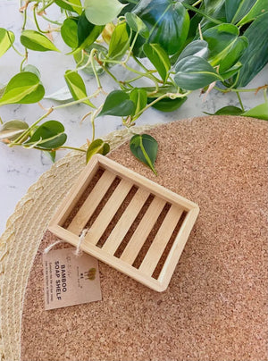 Bamboo Soap Dish Lift-It-Up