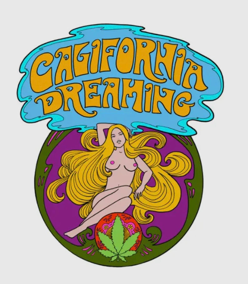 California Dreamin’ Sticker
