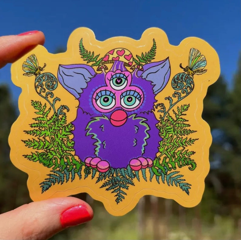 Forest Furby Sticker