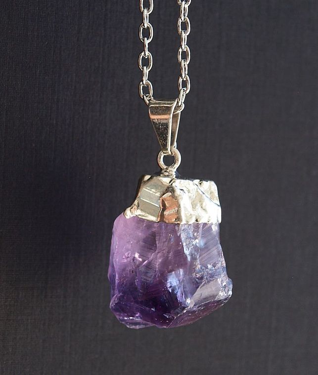 Gold + Amethyst Necklace
