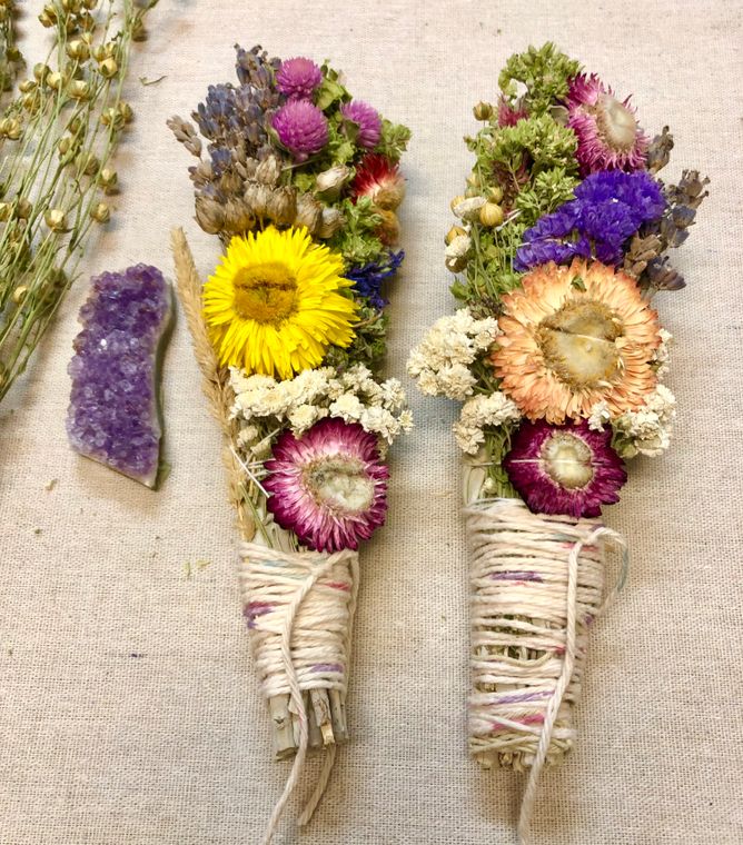 Floral Blessings Wand