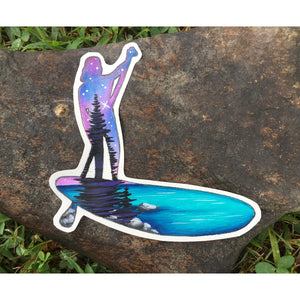 Paddle Board Sticker
