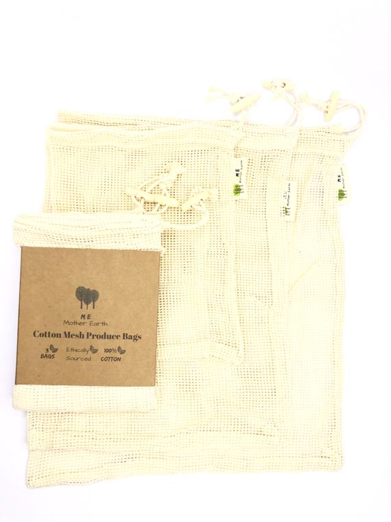 Reusable Cotton Produce Bags